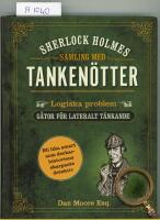 Sherlock Holmes samling med tanken&ouml;tter