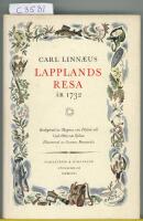 Carl Linnaeus Lapplands resa &Aring;r 1732
