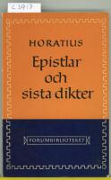 Epistlar och sista dikter
