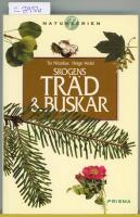 Skogens tr&auml;d och buskar