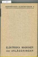 Elektriska maskiner och anl&auml;ggningar