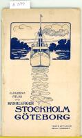 Clausen&acute;s Atlas &ouml;fver Kanalv&auml;gen Stockholm G&ouml;teborg