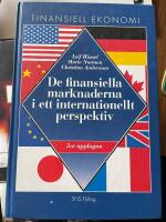 De finansiella marknaderna i ett internationellt perspektiv