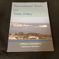 International trade and trade policy