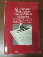 Qualitative evaluation and research methods