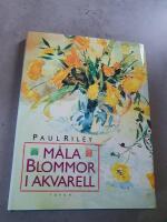 M&aring;la blommor i akvarell