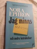 Jag minns ingenting och andra betraktelser