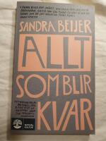 Allt som blir kvar