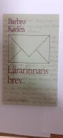 L&auml;rarinnans brev