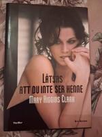 L&aring;tsas att du inte ser henne