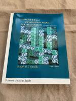 Discrete and combinatorial mathematics - an applied introduction