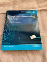 Computer networking : a top-down approach