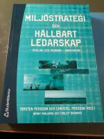 Milj&ouml;strategi och h&aring;llbart ledarskap