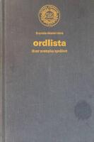 Svenska akademiens ordlista &ouml;ver svenska spr&aring;ket.