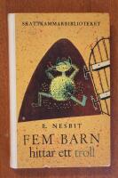 Fem barn hittar ett troll