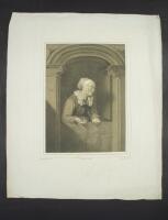 [Alte Frau am Fenster] [A Lithographic Incunable]
