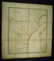 Res-Karta &ouml;fver Sverige, norra delen, efter oficiella uppgifter fr&aring;n L&auml;ne Styrelserne, utgifven af C. Akrell.