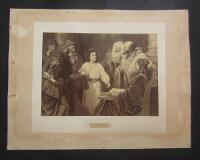 Jesus als knabe im tempel