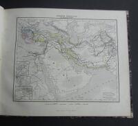 Historisch- Geographischer Schul-Atlas. Erste abtheilung Die Alte Welt [and] Zweite abtheilung: Die Mittlere und Neuere Zeit. Mit erl&auml;uterndem texte (..).