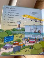 Kika in p&aring; flygplatsen