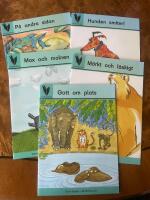 Vingb&ouml;ckerna Steg 6, sex olika b&ouml;cker