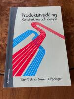 Produktutveckling : Konstruktion och design