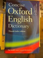 Concise Oxford English dictionary
