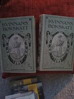 Illustrerad kokbok f&ouml;r hemmet av fackbildade... och LAKAREBOK F&Ouml;R HEMMET