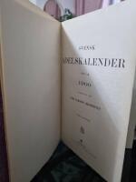 SVENSK ADELSKALENDER F&Ouml;R AR 1900