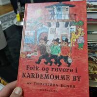 Folk og r&oslash;vere i Kardemomme by