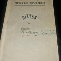TANKAR OCH REFLEKTIONER  DIKTER