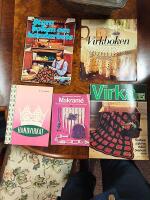 Virka spetsar, stj&auml;rnor, dukar, &ouml;verkast mm