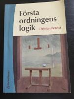 F&ouml;rsta ordningens logik