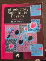 Introductory solid state physics