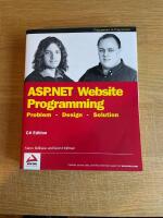 ASP.NET Website Programming: Problem - Design - Solution, C# Edition