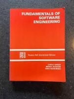 Fundamentals of software engineering