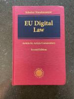 EU digital law &ndash; Article-by-Article Commentary
