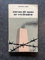 Aucun de nous ne reviendra