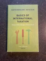 Basics of international taxation : From a methodological point of view