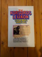 Tidens korsordslexikon : synonymdel/&auml;mnesdel