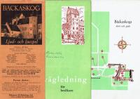 B&Auml;CKASKOGS SLOTT - V&Auml;GLEDNING X3