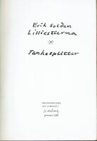 TANKESPLITTER - TR&Auml;SNITT OCH DIKTER