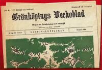 GR&Ouml;NK&Ouml;PINGS VECKOBLAD 1964 NR 6-7
