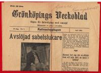GR&Ouml;NK&Ouml;PINGS VECKOBLAD 1924 NR 7