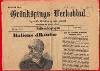 GR&Ouml;NK&Ouml;PINGS VECKOBLAD 1923 NR 9