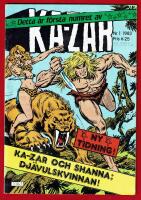 KA-ZAR 1983 NR 1 - F&Ouml;RSTA NUMRET