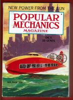 POPULAR MECHANICS MAGAZINE 1936 OKTOBER