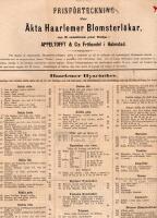 APPELTOFFT & CO FR&Ouml;HANDEL - HALMSTAD - PRISLISTA 1874
