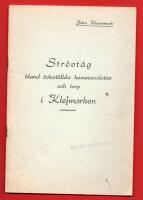 STR&Ouml;VT&Aring;G BLAND &Ouml;DEST&Auml;LLDA HEMMANSLOTTER I KLEFBARKEN (DALS-ED KN)