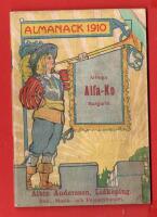 ALBIN ANDERSSON LIDK&Ouml;PING - ALMANACKA 1915